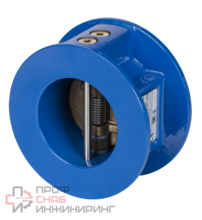 Клапан обратный двухстворчатый Danfoss NVD 805 Ду350 Ру16 чугун межфланцевый