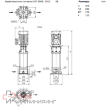 Насос Wilo HELIX V 416-1/16/E/S/400-50