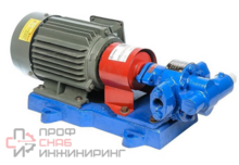 Шестеренный насос для горячих масел Zenova KCB-A 18.3-CCG/1.45/4/C