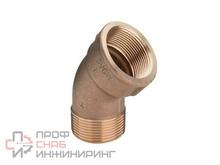 Угольник 45° 1/2"-1/2", Viega R2, 3121, резьба-резьба, вн.- нар., бронза