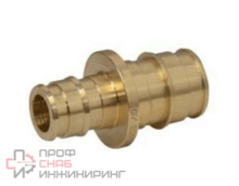 Муфта PE-X латунная радиальная Дн40х32 переходная Giacomini