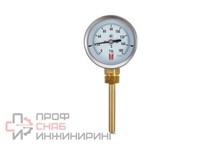 Термометр BD ТБ биметаллический 63Р/46 (0-160С)  G1/2, 2,5 рос