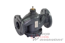 Клапан регулирующий Ридан VF-2R PN16 DN300 Kvs990 Tmax130, 2-х ход., седельный, фланец,чугун