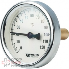 Термометр WATTS б/м T 80/ 42 (80/50) 0+120*С (F+R801) (0302040)