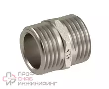 Ниппель латунный Ду50 НР никель РосТурПласт 29283