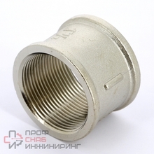 Муфта 2", никелированная