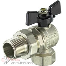 Кран шаровой угловой с удлинителем 3/4 г/ш усиленный TIM