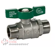 Кран шаровой с нар./нар. резьбой 3/4" Giacomini R253WX004