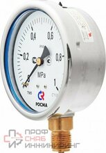 Манометр Росма ТМ-520Р.0 (0-40MPa) 1/2.1,0