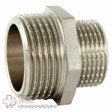 Ниппель лат. перех. Ду25х15 НР никель VALFEX