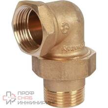 Разъемное угловое соединение STOUT "американка" ВН 1"