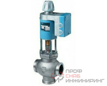 Регулирующий клапан Siemens PN16, DN 50, KVS 30, AC/DC 24 В