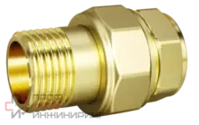 Сгон разъемный (американка) LD Pride DN40 (1 1/2") ВР/НР латунь