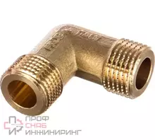 Угольник ELSEN 90°, НН, 1", 1", латунь EBF10.10T