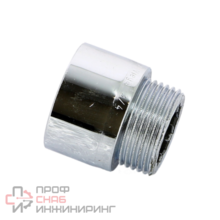 Удлинитель, Viega, 3/4" х 20 мм, НР-ВР, резьба с насечками, внутренний многогранник, модель 3526