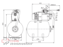Насосная станция Wilo HiMulti 3 H 50/2-25