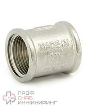 Муфта 3/8", никелированная