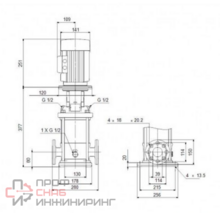 Насос Grundfos CR10-3 A-FJ-A-E-HQQE 3x230/400 50 HZ