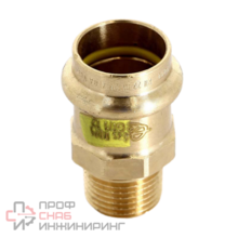 Переход HP Profipress G, с SC-Contur, 22x1/2", бронза, модель 2611