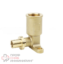 Угол VARMEGA Slide-fit настенный (водороз.) ВН. резьба, 16x1/2",Н-55 мм, удл., с креп., акс., VM5162