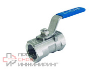 Кран шаровой РИДАН X1666 Ду40 Ру63; с рук; корп AISI316; шар AISI316; упл.PTFE арм. 25% стекл. вол