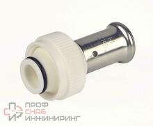 Переходник 16-3/4", Henco PKW, 19, пресс-резьба, вн., PVDF, евроконус