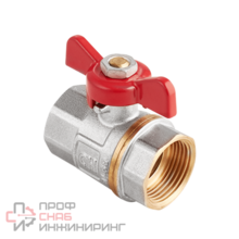 Кран шаровый полнопроходной MVI AquaHit 1/2" вн.-вн., бабочка (БГГ)