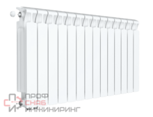 Радиатор биметаллический Rifar Monolit Ventil 500/14, левое подключение, 50 мм (без H-образного узла)