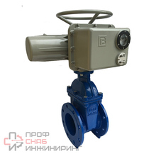 Задвижка с электроприводом ABRA A40-10-BS200EAGZ3x380, 3х380В, ГЗ-Электропривод