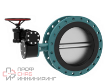 Затвор дисковый PALUR-ZD-SM Фланцевый Ду80 Ру16 редуктор ручной