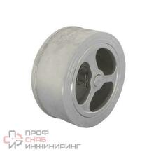 Обратный клапан межфланцевый тарельчатый нержавеющий Newkey, AISI304 DN15 (1/2")  (CF8)  PN25