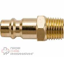 Разъемное соединение ECO быстросъем ПАПА наружная резьба G1/4 латунь AB-M/MT14