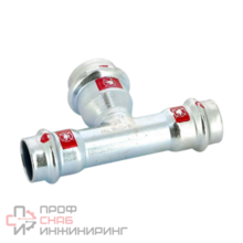 Тройник Prestabo с SC-Contur, из оцинкованной стали, 18х22х18 мм, модель 1118