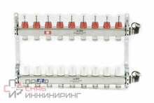 Колл.группа Uni-Fitt 440I4309 1" х 9 вых 3/4" с расходомерами и термостатическими вентилями