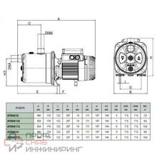 Насос DAB JETINOX 112 M
