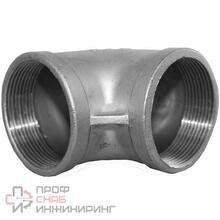 Отвод резьбовой вр/вр нержавеющий Newkey, AISI304 DN10 (3/8")  (CF8)  PN16