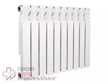 Радиатор Oasis ECO алюминиевый секционный 500/96/12 боковое подключение