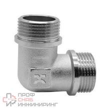 Угольник 3/4"НР-НР никелированный IVANCI