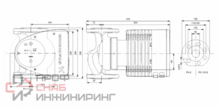 Насос Grundfos MAGNA1 65-120 F 340 1x230V PN6/10