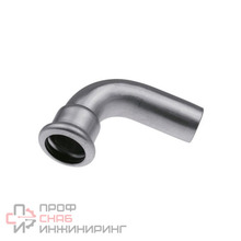 Отвод нипельный 90 градусов KAN-Therm Inox press -22х22