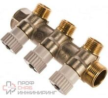 Коллектор распределительный STOUT 3/4, 3 отвода 1/2 SMB 6851 341203