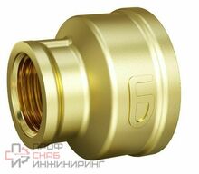 Муфта переходная LD Pride DN 50х40 (2"ВР х 1 1/2"ВР) латунь