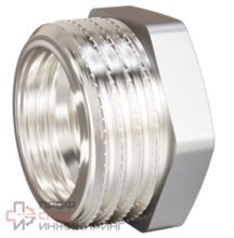 Футорка LD Pride латунь никель Ду2"х1 1/2" НР/ВР