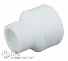Муфта 75-63, Valfex Standard, пайка-пайка, PP-R, белый