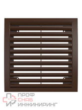 Решетка нар. ERA 1515РРН, коричневая