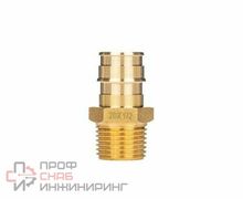 Штуцер USYSTEMS PE-Xa латунный для труб 25-R3/4"НР тип 1 '40Ф