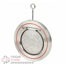 Клапан обратный двустворчатый GENEBRE 2402 13 DN125 PN25, корпус - CF8M, пластины - CF8М, уплотнение – Viton (FKM)  М/Ф