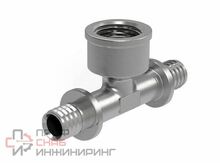 Тройник с внутренней резьбой 20×1/2"×20