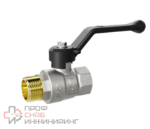 Шаровой кран LD Кран шар лат Pride нк Ду15 Ру40 м/р Т-рук бирк 47.392.15 109-0530