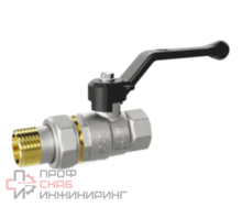 Шаровой кран LD шар лат Pride нк Ду32 Ру25 м/амер рыч LD 47.142.1.32.M02